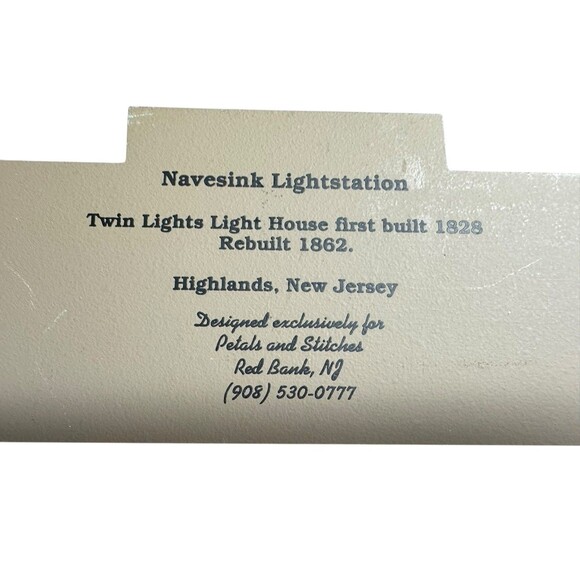 Cat’s Meow 1997 Navesink Light station  Twin Lights Light House Built 1828 NJ - Picture 5 of 5